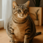 Ventre gonflé chez le chat : causes, symptômes et solutions